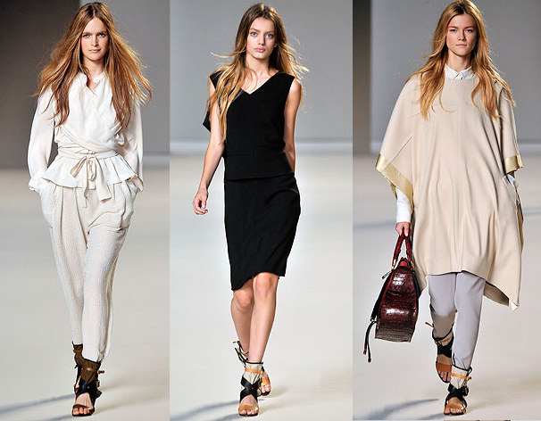 Chloé_Multi-strap leather and canvas sandals6 Сандалии из брезента и кожи от Chloé